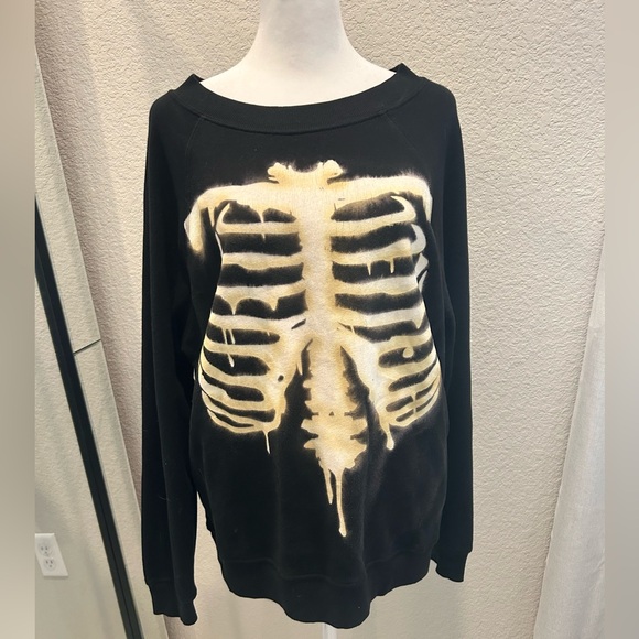 Wildfox fox skeleton pullover - Picture 3 of 6